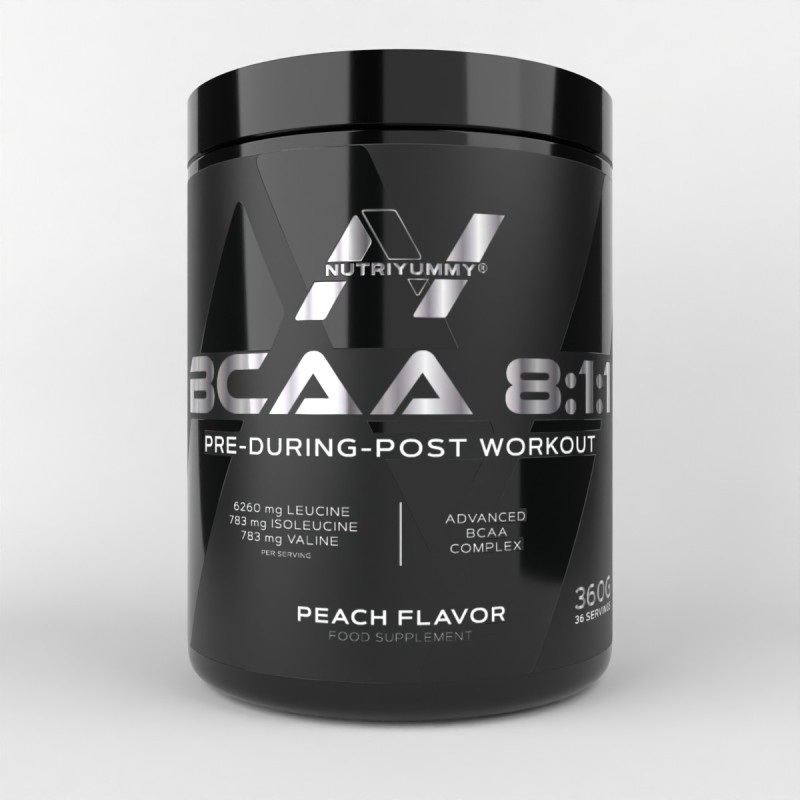 NUTRIYUMMY BCAA 8:1:1 PEACH 360G