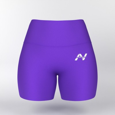 WOMEN’S HIGH-WAISTED SHORTS NUTRIYUMMY PURPLE S