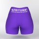 WOMEN’S HIGH-WAISTED SHORTS NUTRIYUMMY PURPLE S WOMEN’S HIGH-WAISTED SHORTS NUTRIYUMMY PURPLE S