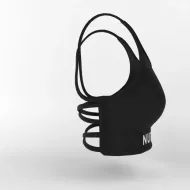 NUTRIYUMMY WOMEN'S SPORTS BRA BLACK M NUTRIYUMMY WOMEN'S SPORTS BRA BLACK M