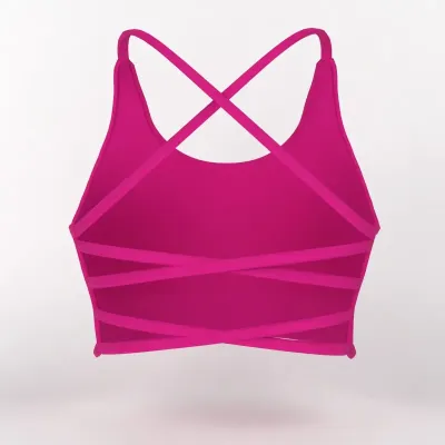 NUTRIYUMMY WOMEN'S SPORTS BRA PINK S NUTRIYUMMY WOMEN'S SPORTS BRA PINK S