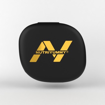 NUTRIYUMMY PILLBOX BLACK - GOLD NUTRIYUMMY PILLBOX BLACK - GOLD
