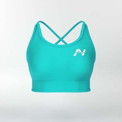 NUTRIYUMMY WOMEN'S SPORTS BRA BLUE S