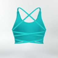 NUTRIYUMMY WOMEN'S SPORTS BRA BLUE S