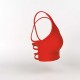NUTRIYUMMY WOMEN'S SPORTS BRA RED S NUTRIYUMMY WOMEN'S SPORTS BRA RED S