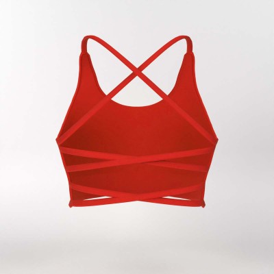 NUTRIYUMMY WOMEN'S SPORTS BRA RED S NUTRIYUMMY WOMEN'S SPORTS BRA RED S