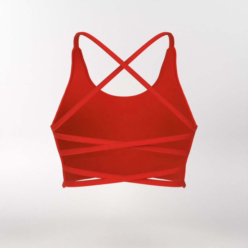 NUTRIYUMMY WOMEN'S SPORTS BRA RED S NUTRIYUMMY WOMEN'S SPORTS BRA RED S