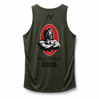 NUTRIYUMMY x Mr. Olympia TANK TOP GREEN EDITION XL