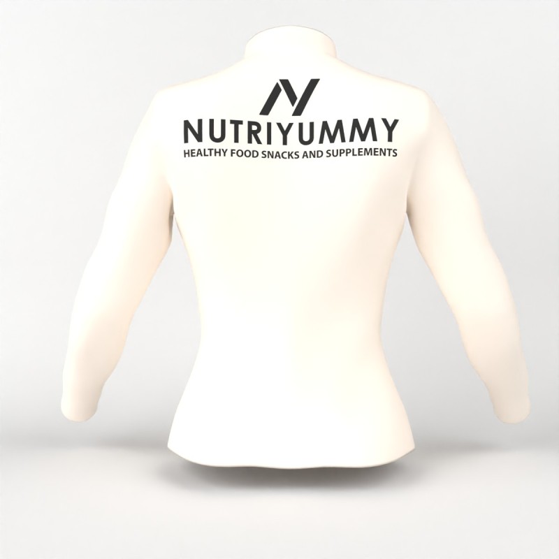NUTRIYUMMY WOMEN'S SPORTS JACKET CREAMS NUTRIYUMMY WOMEN'S SPORTS JACKET CREAM S