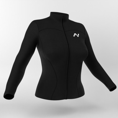 NUTRIYUMMYS WOMEN'S SPORTS JACKET BLACK M