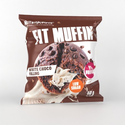 NUTRIYUMMY FIT MUFFIN CHOCOLATE 50G x 8 pcs NUTRIYUMMY FIT MUFFIN CHOCOLATE 50G x 8 pcs