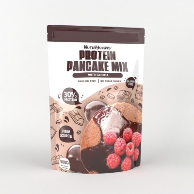 NUTRIYUMMY PROTEIN PANCAKES MIX CHOCOLATE 500G NUTRIYUMMY PROTEIN PANCAKES MIX CHOCOLATE 500G