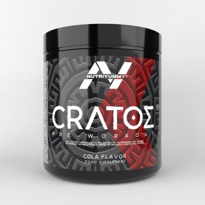 NUTRIYUMMY CRATOS PREWORKOUT POWDER COLA 380G