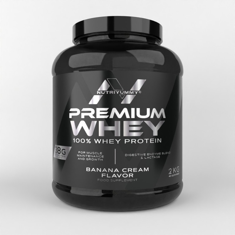 NUTRIYUMMY PREMIUM WHEY BANANA CREAM 2KG NUTRIYUMMY PREMIUM WHEY BANANA CREAM 2KG