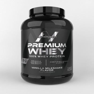 NUTRIYUMMY PREMIUM WHEY VANILLA MILKSHAKE 2KG NUTRIYUMMY PREMIUM WHEY VANILLA MILKSHAKE 2KG