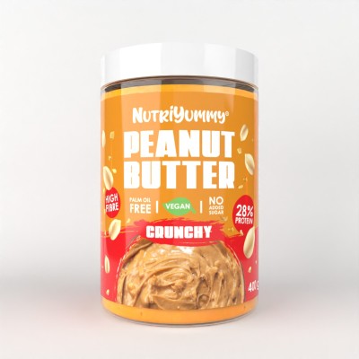 NUTRIYUMMY PEANUT BUTTER CRUNCHY 400G 