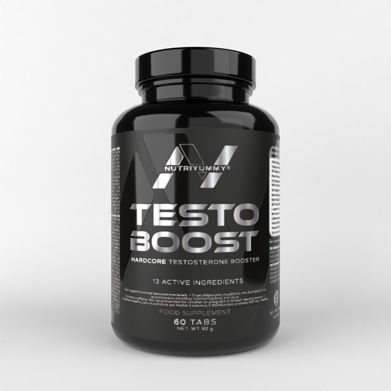 Tyboost Label TestoBoost Tabs | Support for Strength, Stamina & Vitality