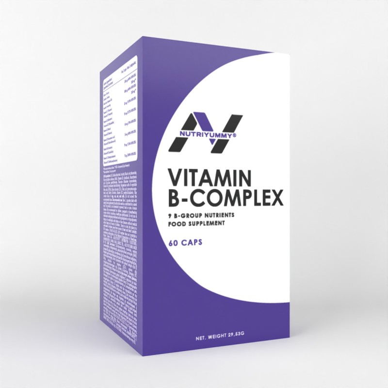 NUTRIYUMMY VITAMIN B-COMPLEX 60 CAPS NUTRIYUMMY VITAMIN B-COMPLEX 60 CAPS