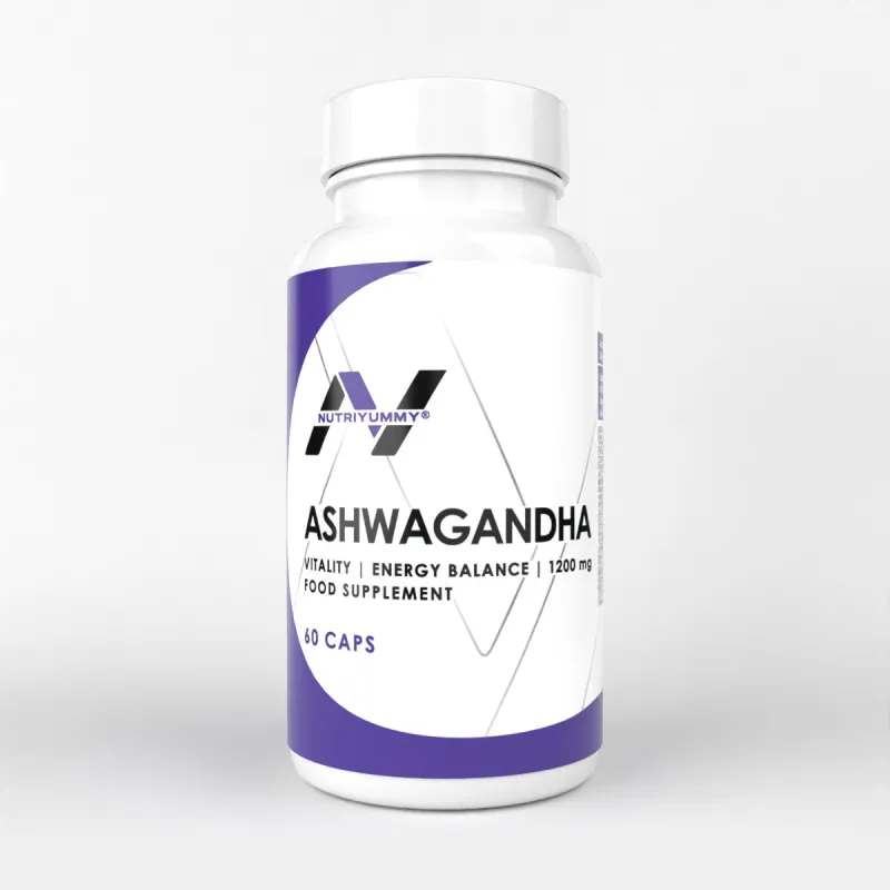NUTRIYUMMY ASHWAGANDHA 60 CAPS NUTRIYUMMY ASHWAGANDHA 60 CAPS