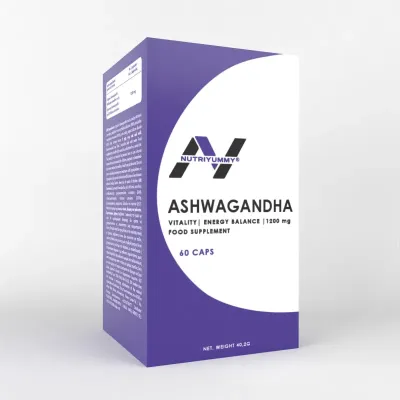 NUTRIYUMMY ASHWAGANDHA 60 CAPS