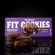 NUTRIYUMMY FIT COOKIES BROWNIE DOUBLE CHOCOLATE NO ADDED SUGAR 128G NUTRIYUMMY FIT COOKIES BROWNIE DOUBLE CHOCOLATE NO ADDED SUGAR 128G