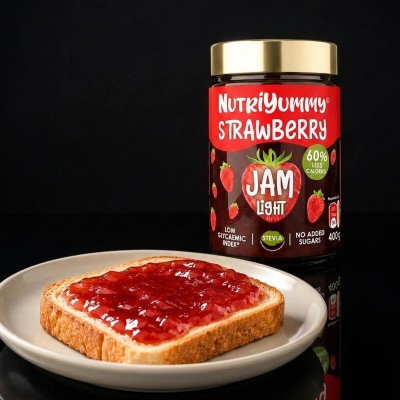 NUTRIYUMMY STRAWBERRY JAM LIGHT 400G