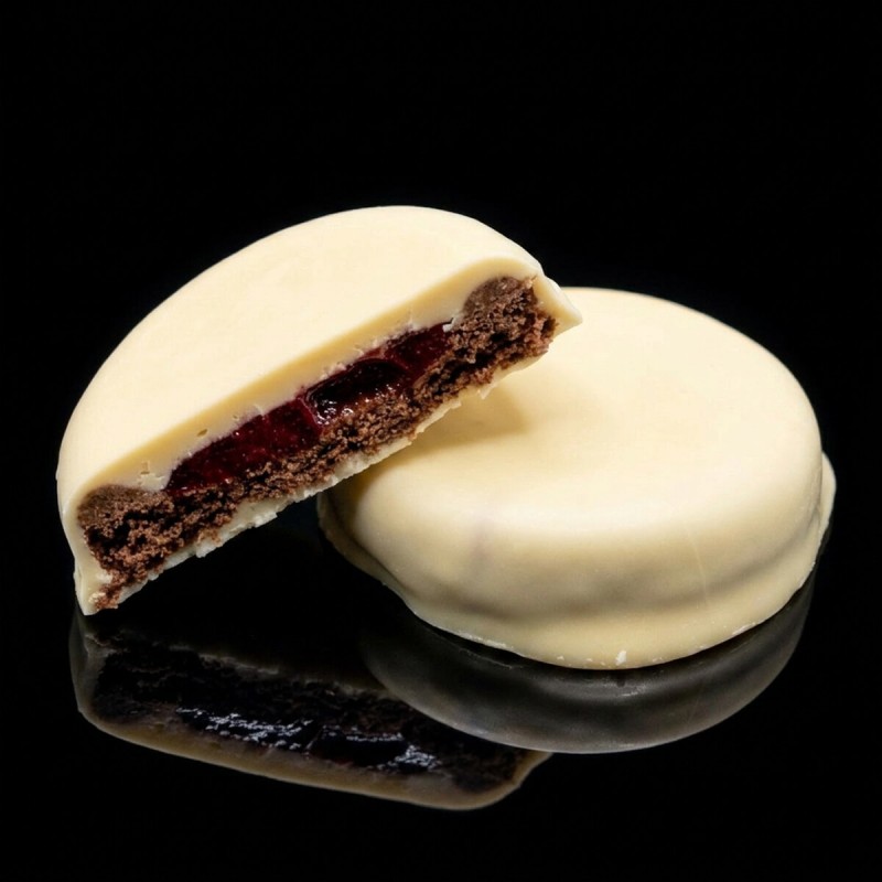 NUTRIYUMMY FIT COOKIES PEANUT BUTTER STRAWBERRY JELLY NO ADDED SUGAR 128G