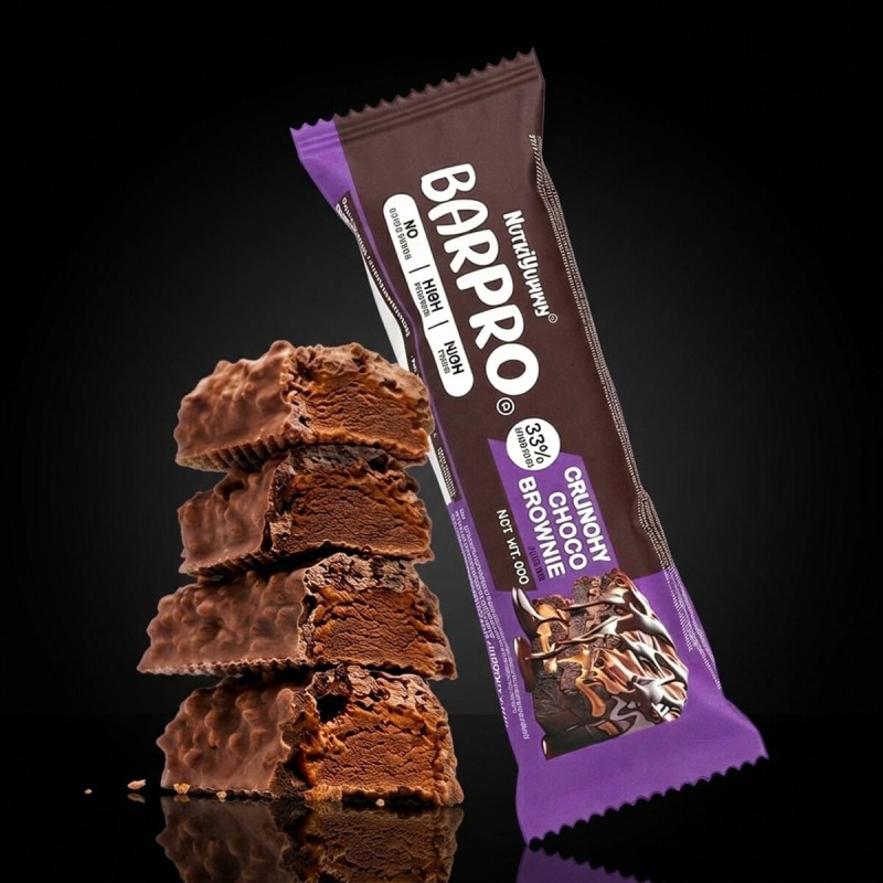 NUTRIYUMMY BARPRO CRUNCHY CHOCO BROWNIE 60G 