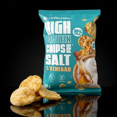 NUTRIYUMMY HIGH PROTEIN CHIPSPRO SALT & VINEGAR