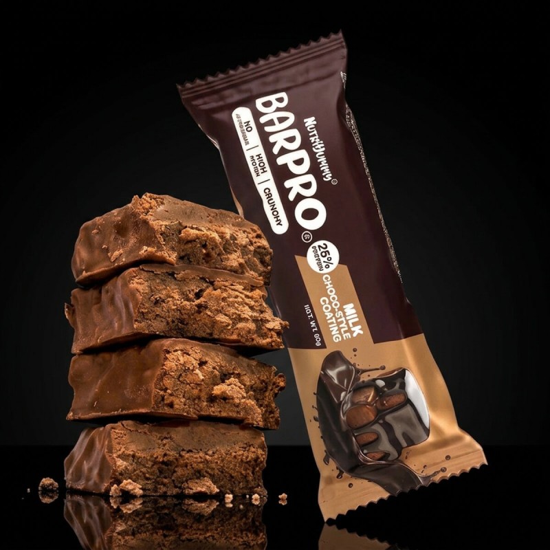 NUTRIYUMMY BARPRO MILK CHOCO 60G NUTRIYUMMY BARPRO MILK CHOCO 60G
