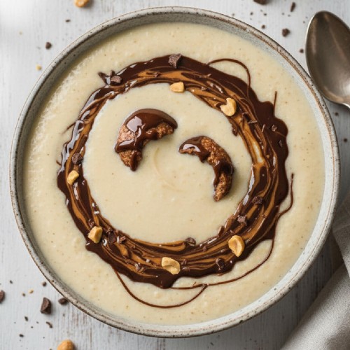 Salted Caramel Praline Lava Cream of Rice
