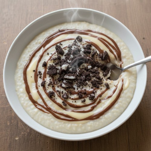 White Choco Cookie Cream of Rice