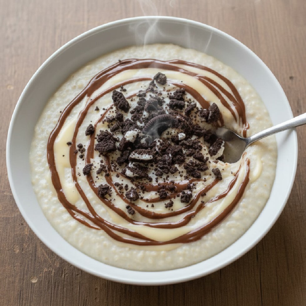 White Choco Cookie Cream of Rice
